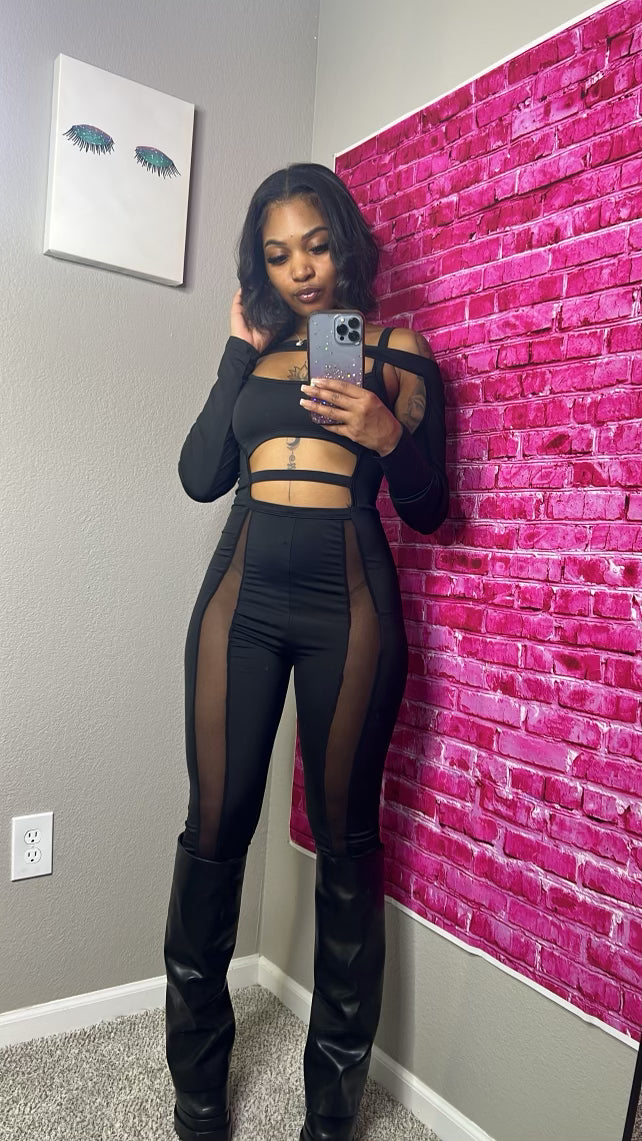 Cat Eye Jumpsuit